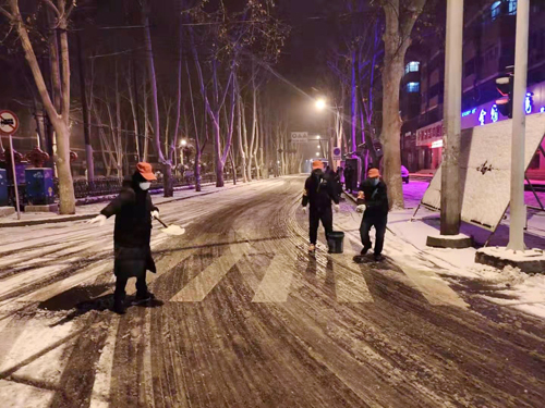 雪天里，洛陽公交人抗擊疫情的最美風(fēng)景 